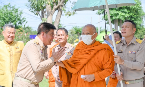 รอธ.พงษ์พันธ์ฯ เข้าร่วมพิธีบำเพ็ญกุศล ครบรอบปีที่ 39 ของศูนย์พัฒนาการจัดสวัสดิการสังคมผู้สูงอายุวาสนะเวศม์