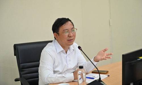 อธิบดีกรมปศุสัตว์เป็นประธานการประชุมชี้แจงการดำเนินการปรับปรุงแก้ไขระเบียบกรมปศสัตว์ ว่าด้วยการดำเนินโครงการธนาคารโค-กระบือเพื่อเกษตรกร ตามพระราชดำริ