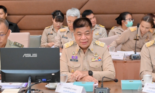 รอธ.พงษ์พันธ์ฯ เข้าร่วมประชุมคณะอนุกรรมการติดตามและขับเคลื่อนโครงการอันเนื่องมาจากพระราชดำริในพื้นที่ภาคกลาง