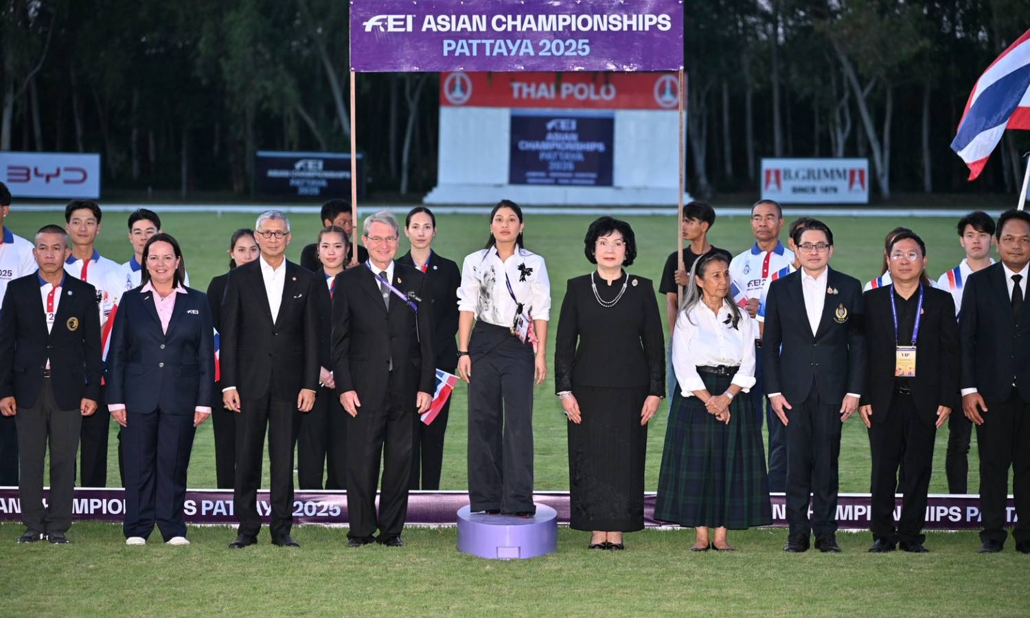 อธิบดีกรมปศุสัตว์ ร่วมเป็นเกียรติในพิธีเปิดการแข่งขัน FEI Asian Championships Pattaya 2025