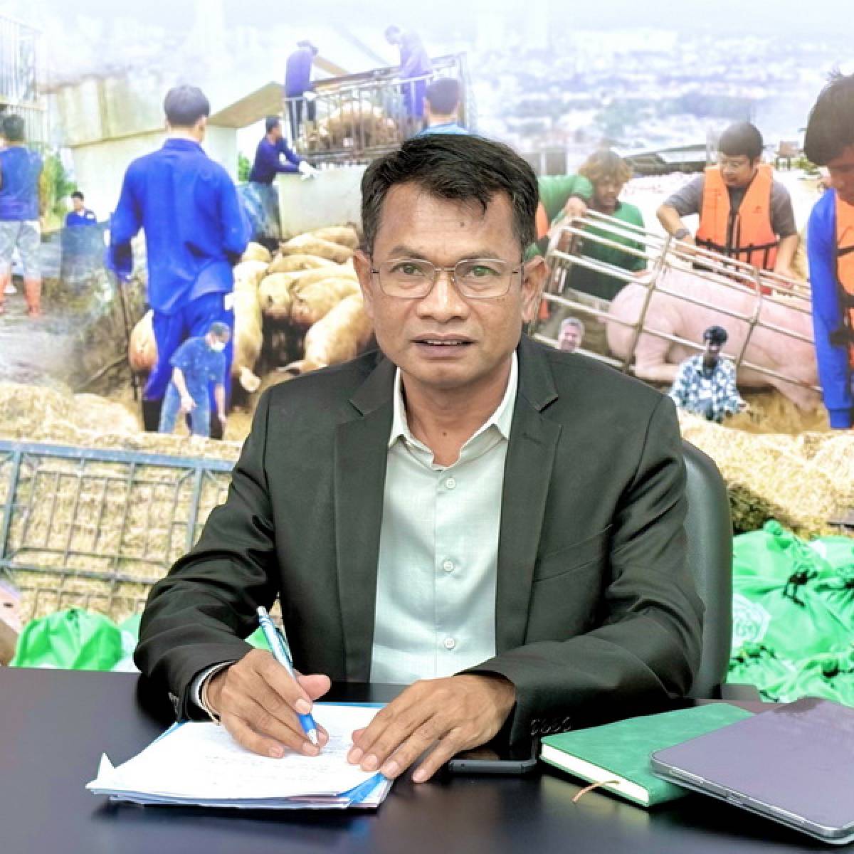 รอธ.มนัสฯ เป็นประธานการประชุมติดตามการตรวจสอบและวิเคราะห์ข้อมูลโคนมและปริมาณน้ำนมดิบ บนระบบฐานข้อมูลโคนม