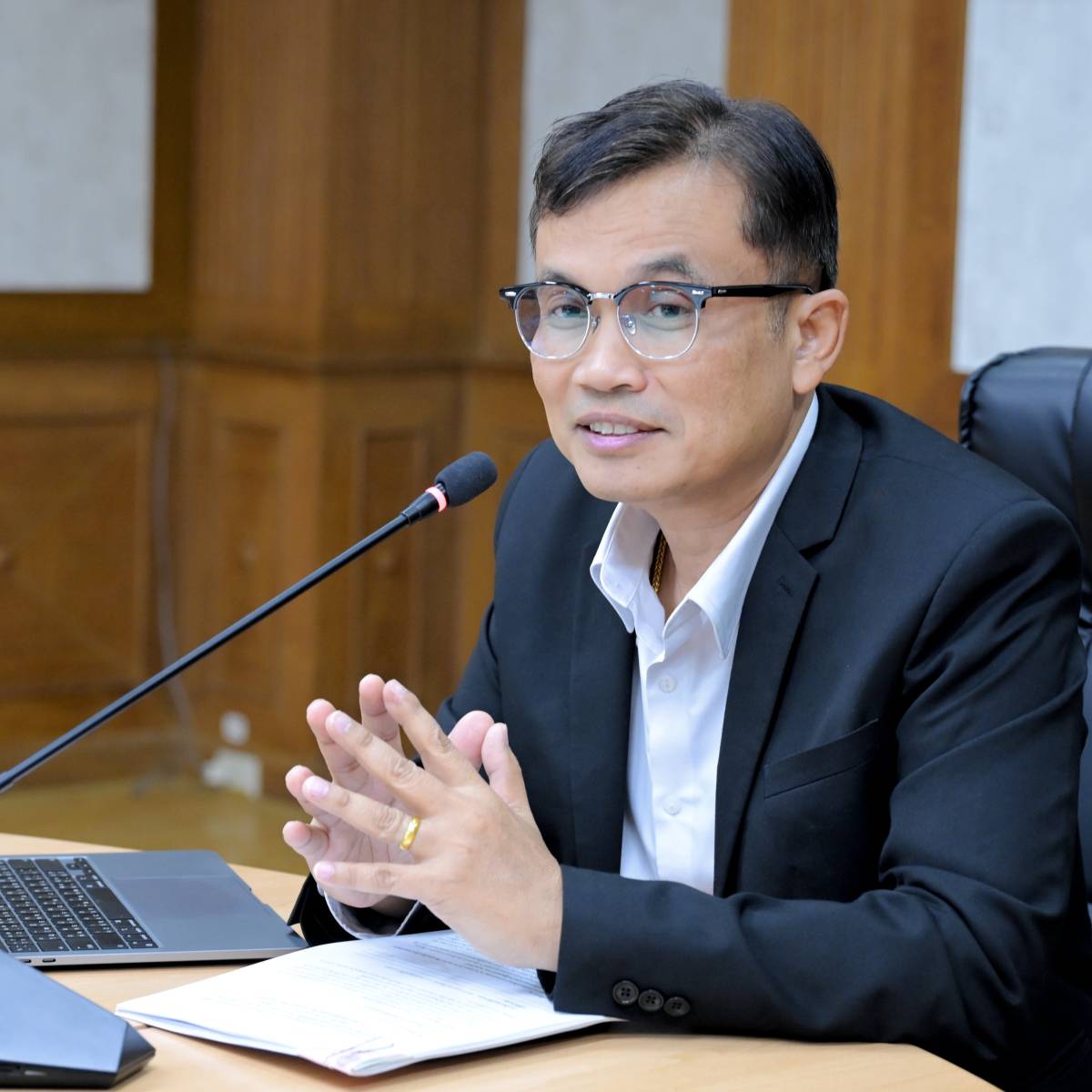 รอธ.อุดมฯ เป็นประธานการประชุมคณะทำงานพิจารณากำหนดรูปแบบและรายละเอียดโครงการร่วมลงทุนระหว่างรัฐและเอกชนเพื่อปรับปรุงโรงงานผลิตวัคซีนให้ได้การรับรองมาตรฐาน GMP (PIC/S) ครั้งที่ 3/2569